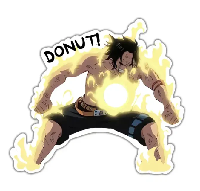 Donut Sticker