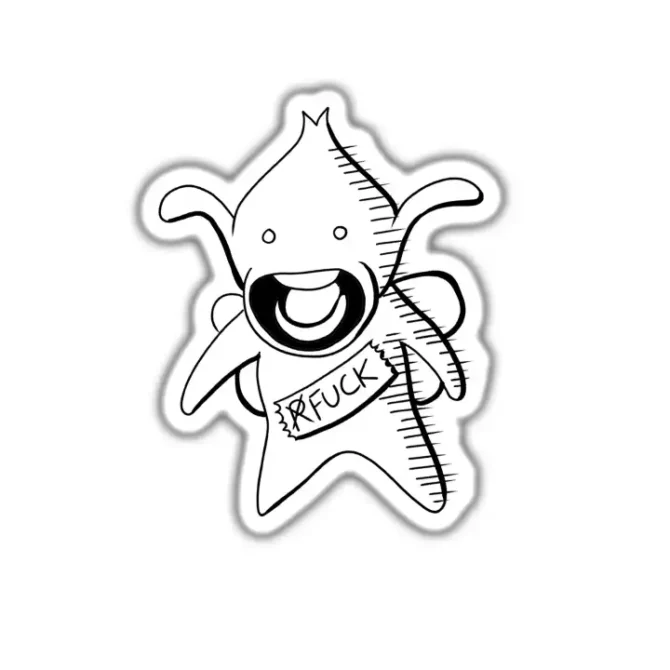Puck Fairy Sticker