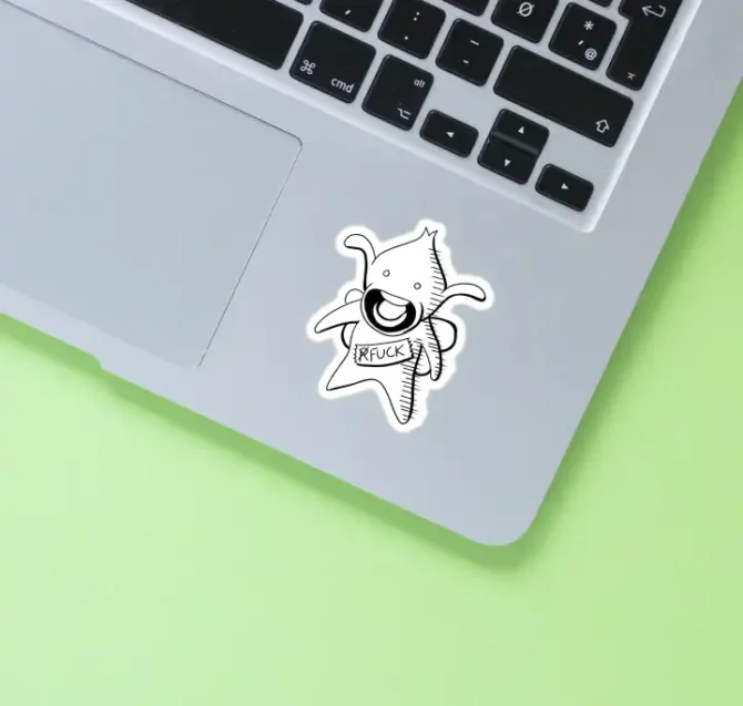 Puck Fairy Sticker - Image 2