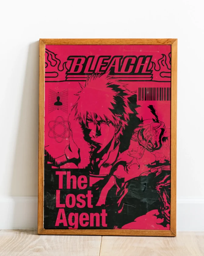 The Lost Agent Duotone Poster