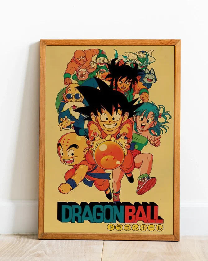 Dragon Ball Vintage Poster