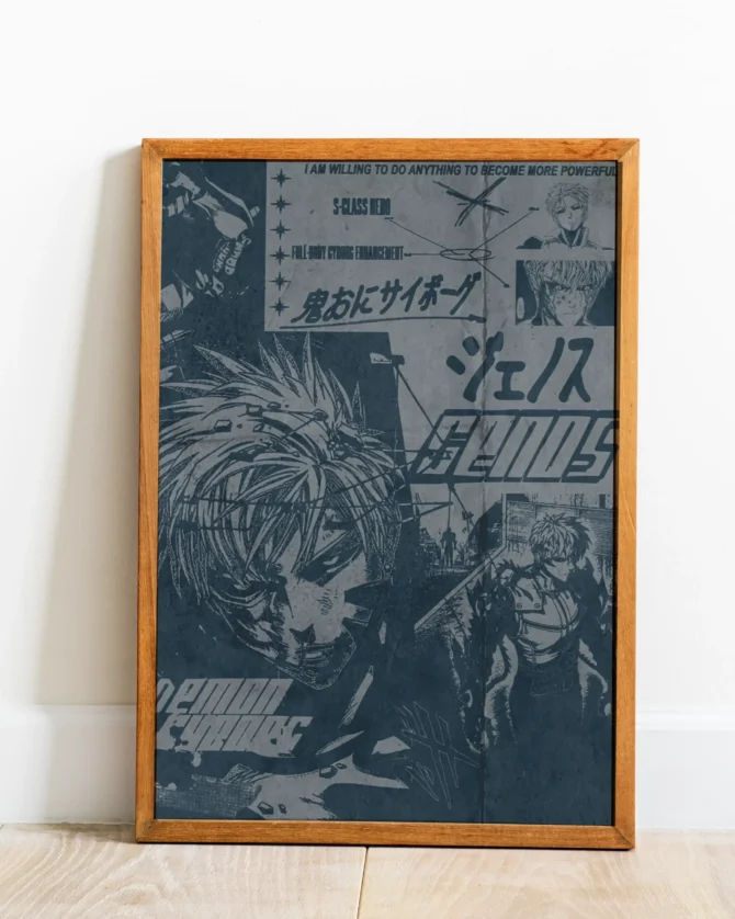Genos Duotone Poster