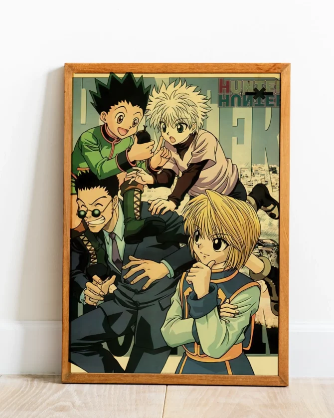 Hunter X Hunter Vintage Poster