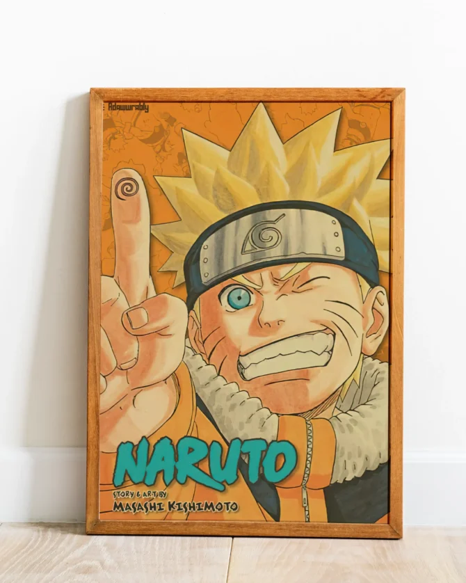 Naruto Vintage Poster