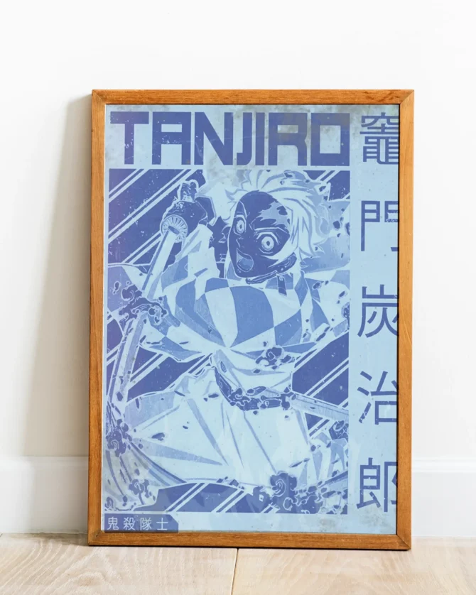 Tanjiro Duotone Poster