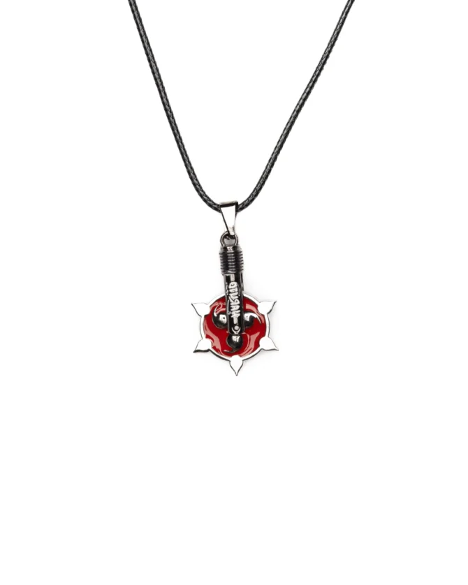 Spinning Sharingan Necklace (Silver) - Image 2