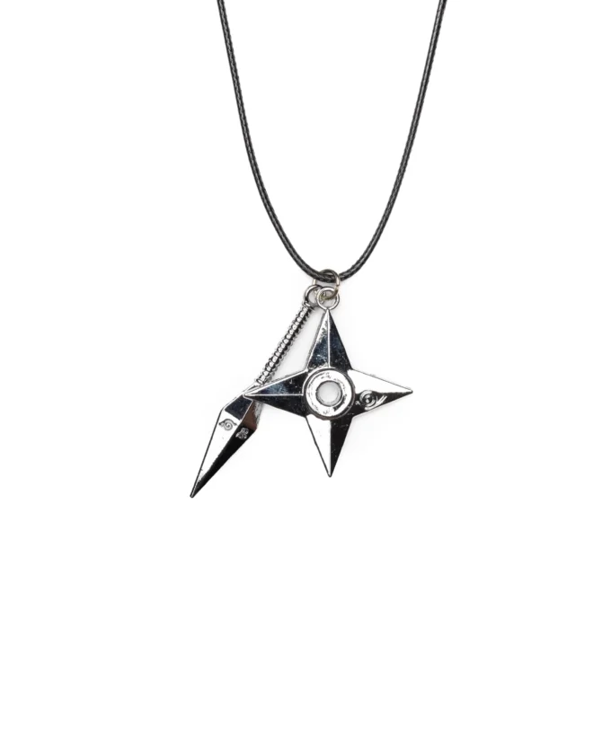 Kunai and shuriken Necklace - Image 2