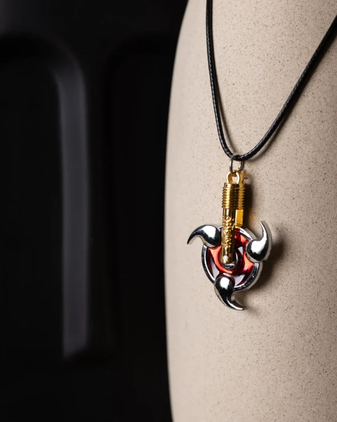 Spinning Sharingan Necklace