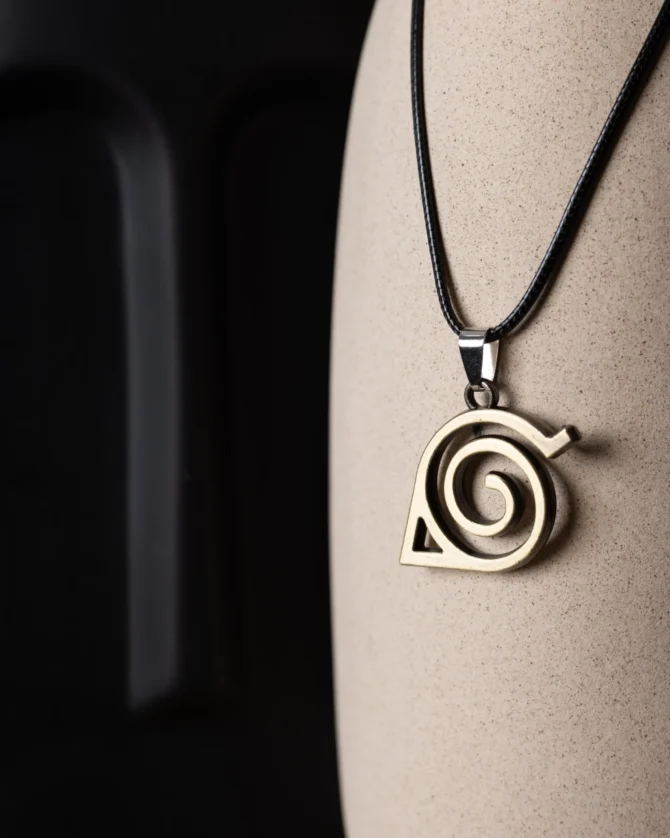 Leaf Logo Necklace (Bronze Finish)