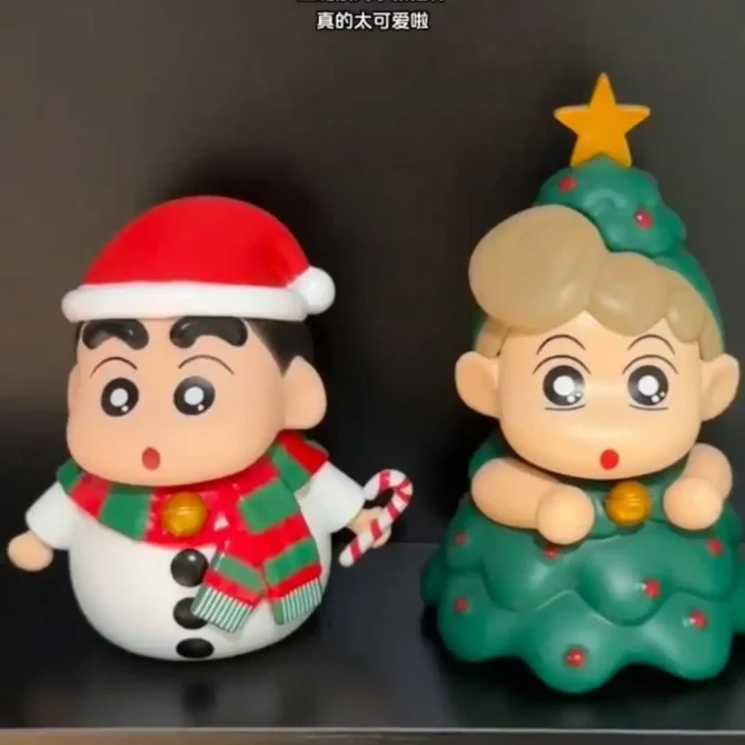 Santa Shinchan & Christmas Tree Himawari - Image 4