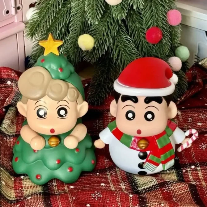 Santa Shinchan & Christmas Tree Himawari