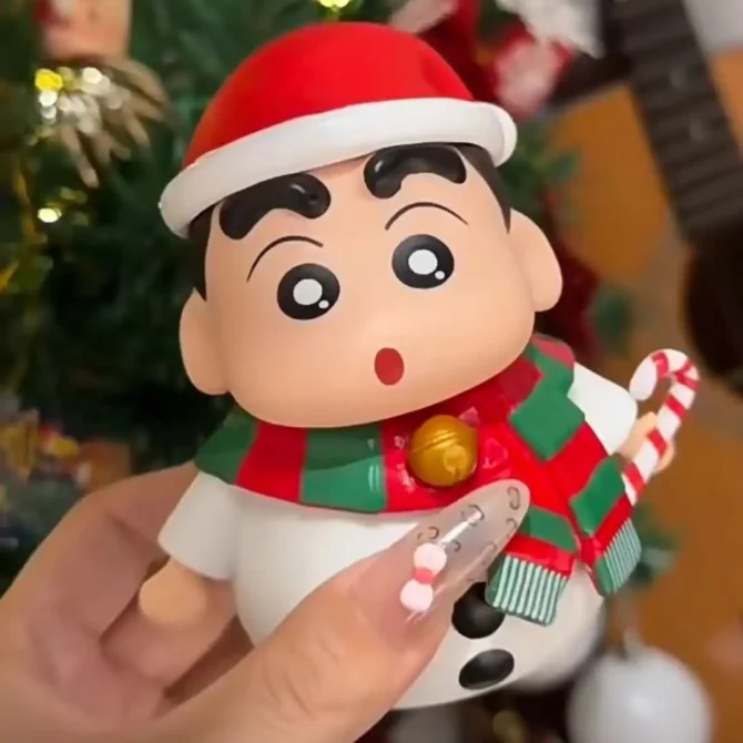 Santa Shinchan & Christmas Tree Himawari - Image 5