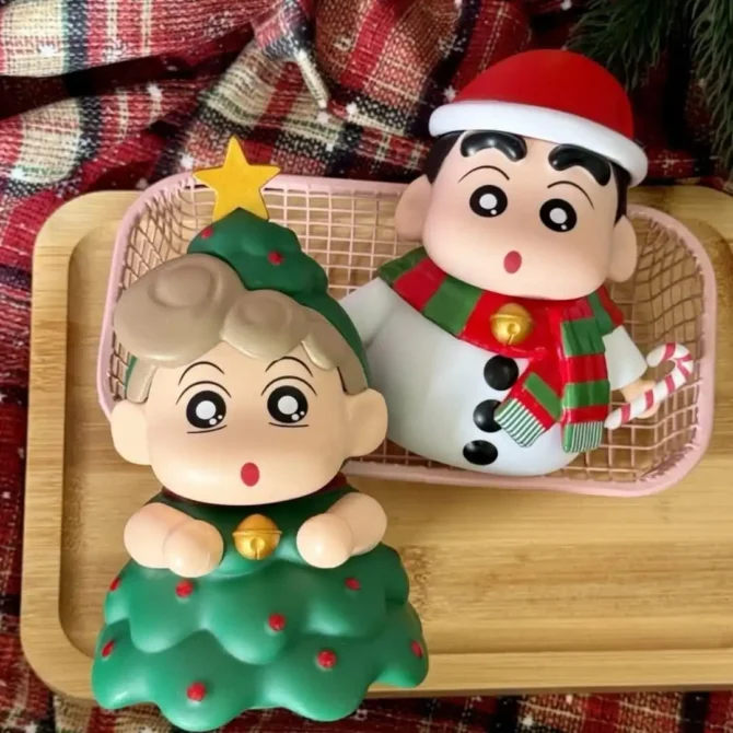 Santa Shinchan & Christmas Tree Himawari - Image 7