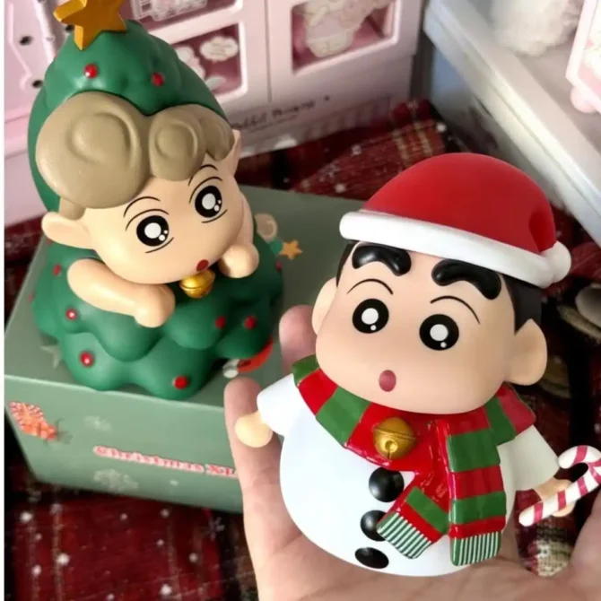 Santa Shinchan & Christmas Tree Himawari - Image 8