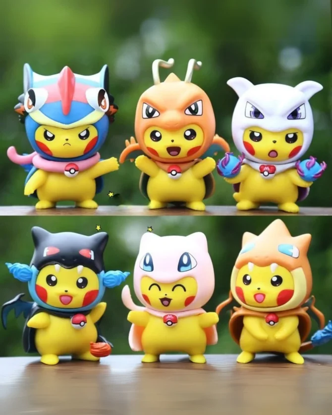 Pikachu Cosplay Set of 2