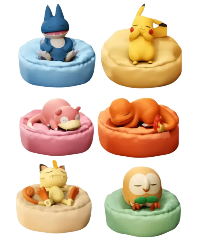 Sleeping Pokemo Set 2