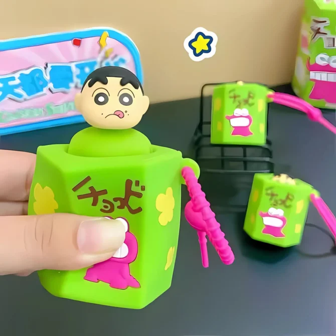 Shinchan Choco-chip Pop-up Keychain - Image 3